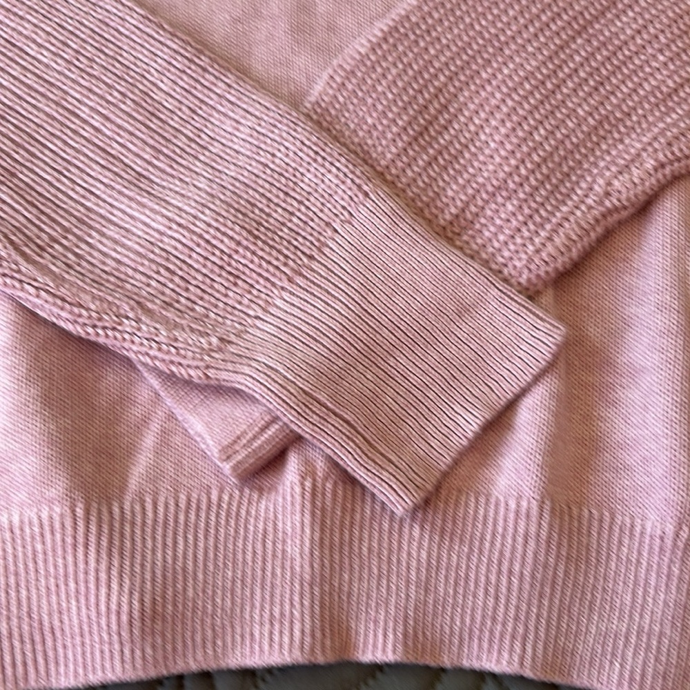 NWT - 💕 Rachel Zoe Oversized Pink Cowl Neck Sweater - Picture 2 of 8